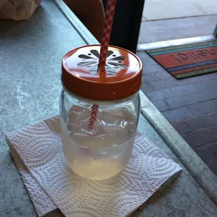 Ginger Rose Lemonade