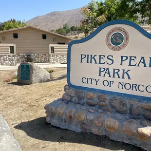 Decent restrooms. Pike's Peak Park in Norco, CA 6/15/22