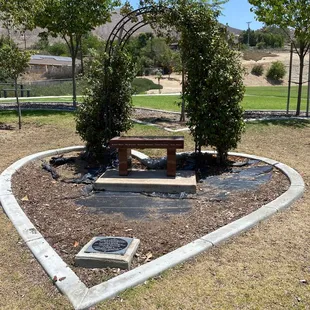 Pike's Peak Park in Norco, CA 6/15/22... San Bernadino Dec. 2015 memorial... needs some attention.