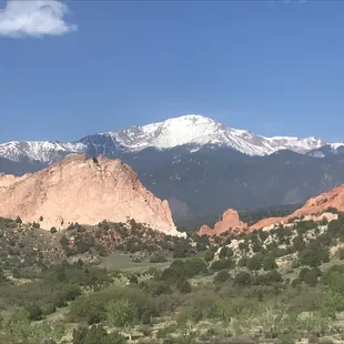 Garden of the gods state park about 2 miles from our campsite