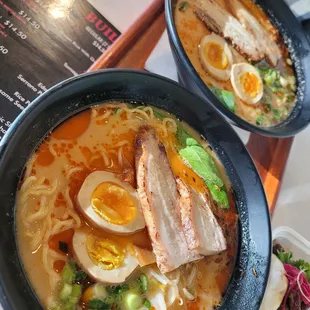 Spicy tonkotsu ramen