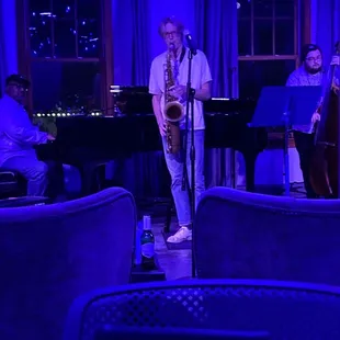 Jazz ensemble. Free style.