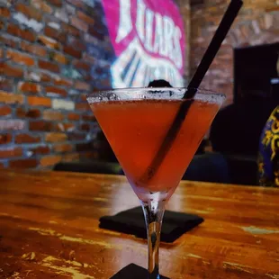 Cosmo my go to.  Perfect.