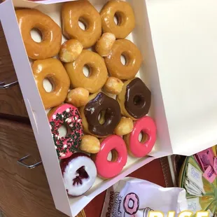 Donuts and pig in the blankets !!