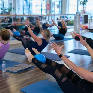 We offer Barre|Yoga| Pilates 
 join us