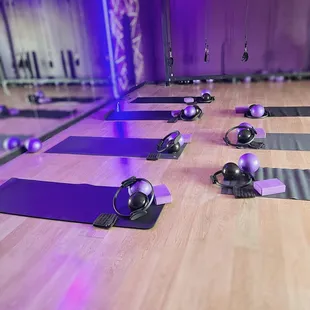 Spacious, clean studio. Ready for movement