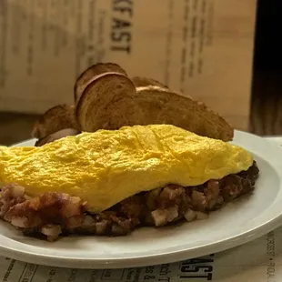 Corned Beef Omelet!