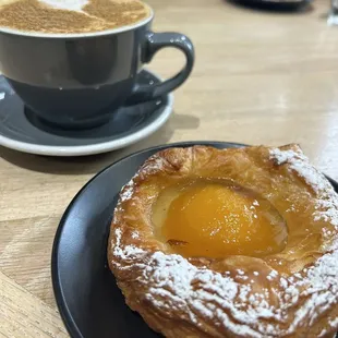 Peach danish