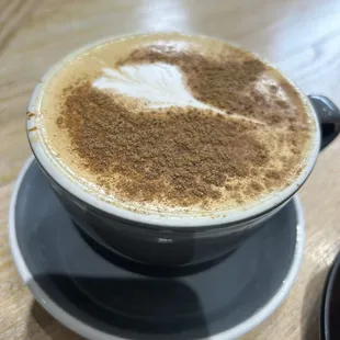 Maple cinnamon latte