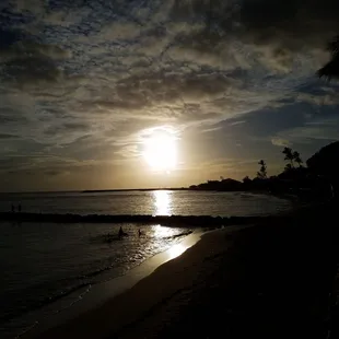 Dinner and a sunset with the family