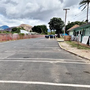 Parking, you get two spaces