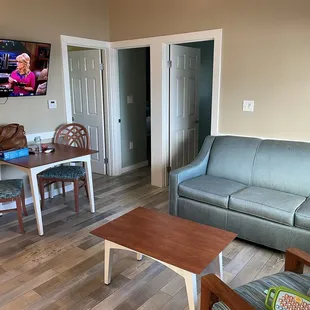 Living room/ table for eating