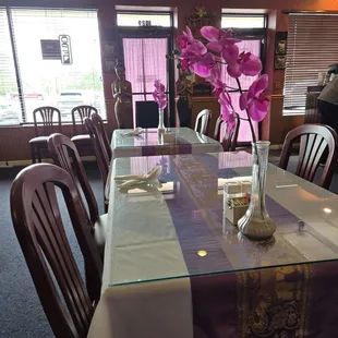 Interior tables and decor