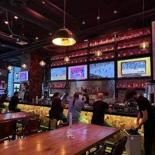 Bar area