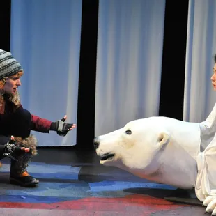 Audrey Park and Tracey Maloney in The Great Divide II: Plays on the Politics of Truth. Photo by George Byron Griffiths Photography.