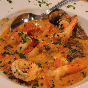 Shrimp &amp; Mussels alla Creme