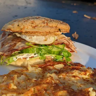 Oven Roasted Turkey Breakfast Sandwich