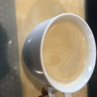 Lavender honey latte.