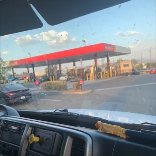 Outside the flying j