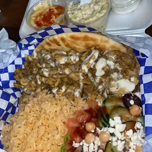 Chicken Shawarma plate