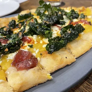 Acorn squash flatbread