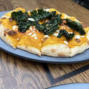 Squash flatbread