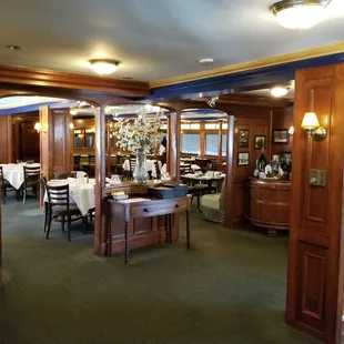 The dining room, very nice ambiance