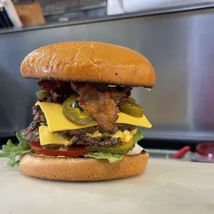 Juicy Burgers made fresh daily