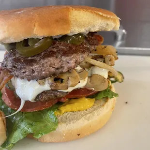 Jalapeño Fae Burger