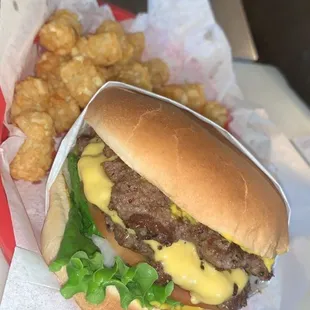 DoubleMeat cheeseburger