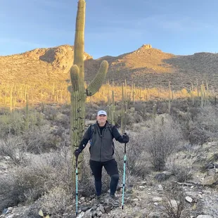 Making my way up the mountain