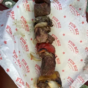 Beef kabob