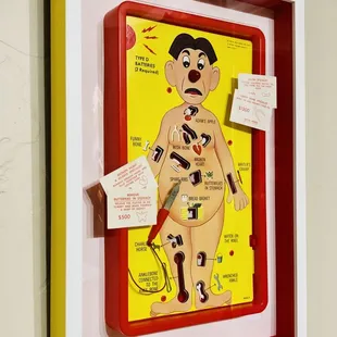 Framed Operation game