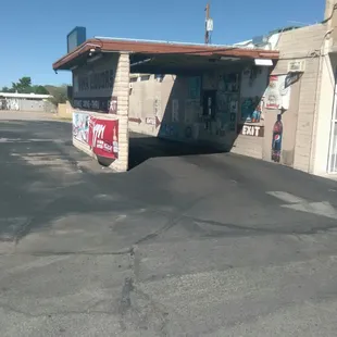 empty parking lot with no people