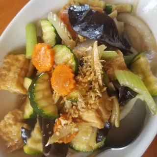 Ginger with Black Mushroom