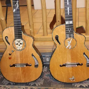 Custom Pimentel guitars