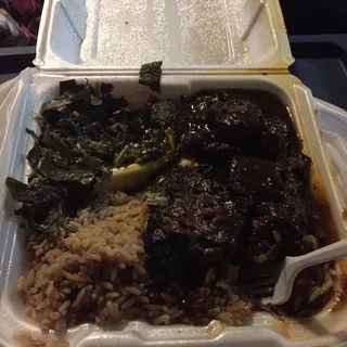 Rice And Peas Or Yellow Rice