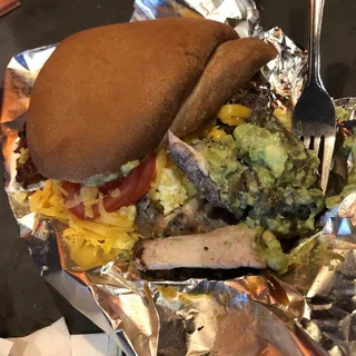 Coco Bread Sandwich