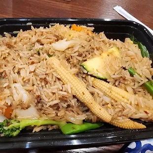 Spicy basil fried rice