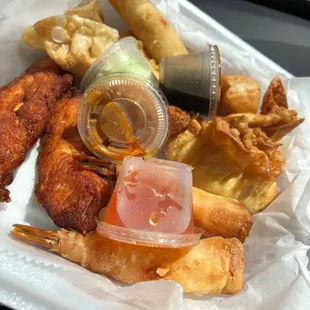 Appetizer combo - nice variety