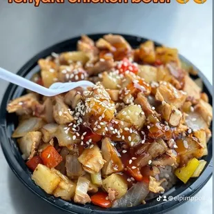 Teriyaki chicken bowl