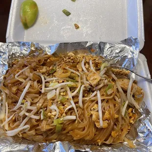 Chicken Pad Thai