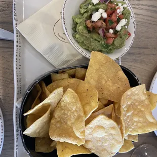 Guac and chips