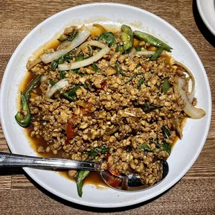 Spicy Basil Chicken