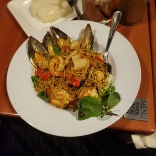 Bangkok Seafood Pad Kee Mao $21.95
