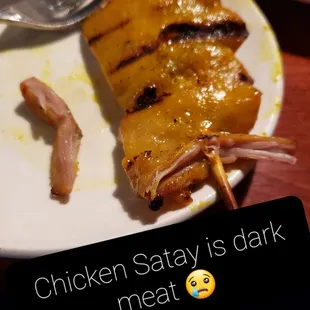 Chicken Satay