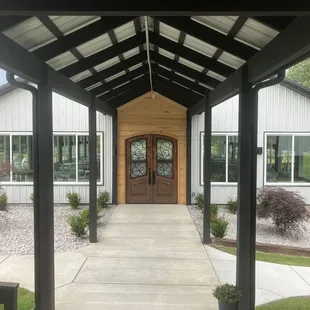 North entrance to the Grand Reception Hall.