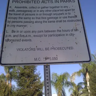 Do not break the law!