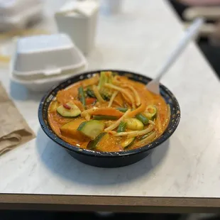 Thai pumpkin curry