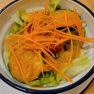 Ginger salad